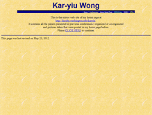 Tablet Screenshot of karyiuwong.com